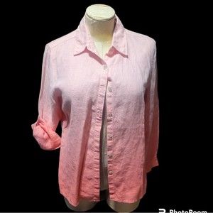 Studio Works Button Down Shirt Ombre